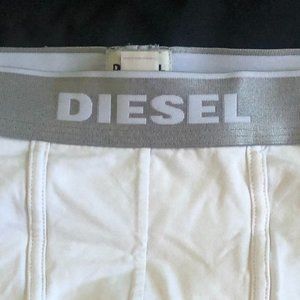 DIESEL limited edition WHITE & SILVER TRUNK